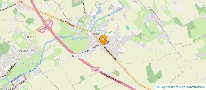 localisation de l'entreprise SCI DEBOVE PREUX  NORDAUSQUES