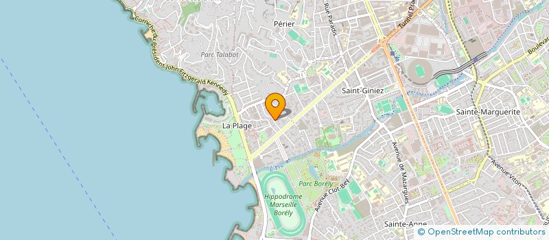 localisation de l'entreprise SCI DEBROUSSE à MARSEILLE