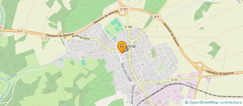 localisation de l'entreprise SCI DEBRUYNE LEHERLE à SEZANNE