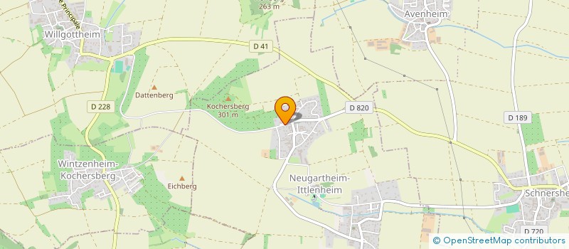 localisation de l'entreprise SCI DEBS AC.CREM3  NEUGARTHEIM ITTLENHEIM