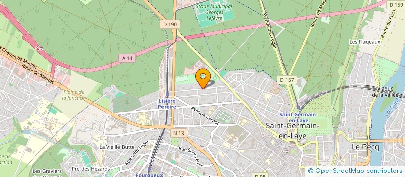 localisation de l'entreprise SCI DEBUSSY  SAINT-GERMAIN-EN-LAYE