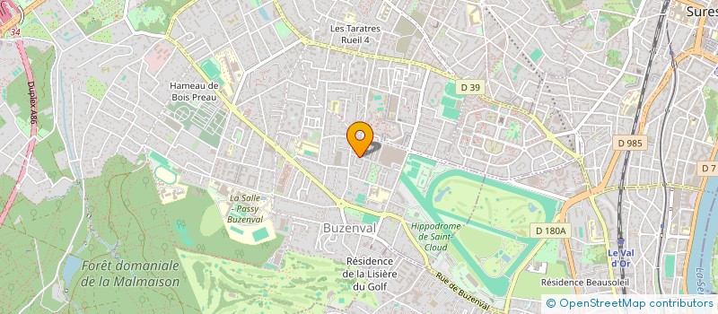 localisation de l'entreprise SCI DEBUSSY à RUEIL-MALMAISON