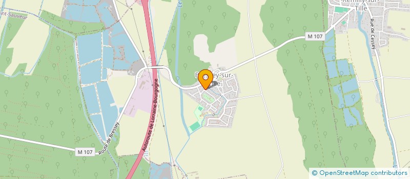 localisation de l'entreprise SCI DEBUSSY  BRESSEY-SUR-TILLE