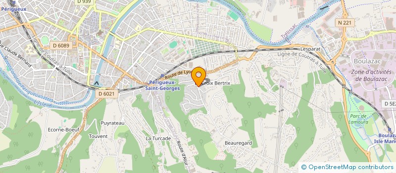 localisation de l'entreprise SCI DECA  BOULAZAC ISLE MANOIRE