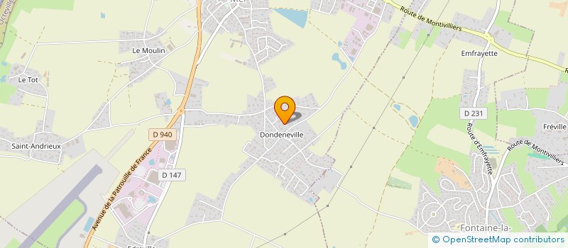 localisation de l'entreprise SCI DECA  OCTEVILLE-SUR-MER