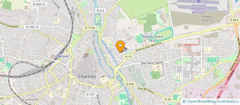 localisation de l'entreprise SCI DECABE à CHARTRES