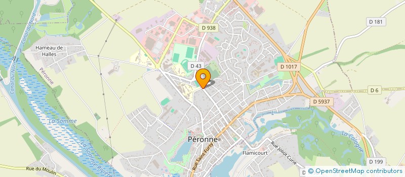 localisation de l'entreprise SCI DECALE à PERONNE
