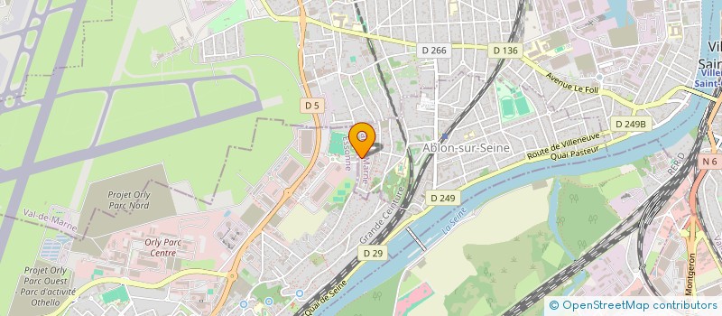 localisation de l'entreprise SCI DECAN  ABLON-SUR-SEINE