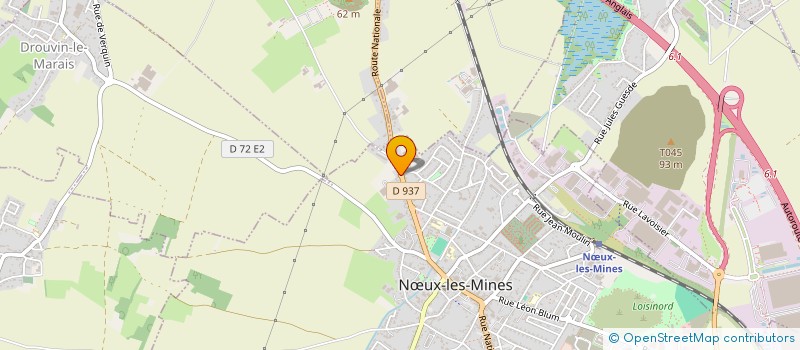 localisation de l'entreprise SCI DECARPIGNY  NUX-LES-MINES