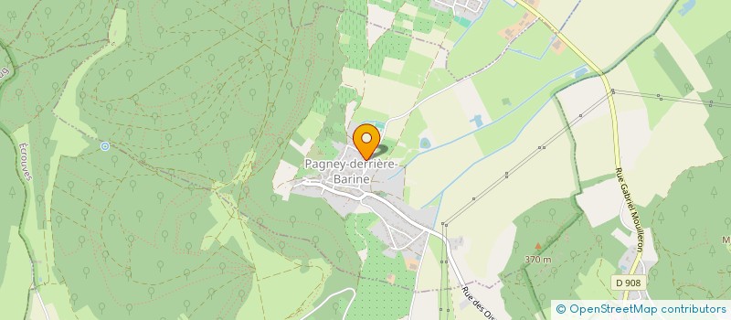 localisation de l'entreprise SCI DECAUVILLE  PAGNEY-DERRIERE-BARINE