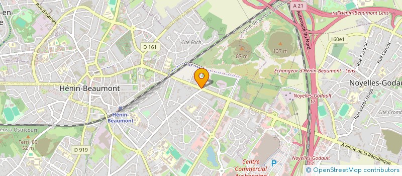 localisation de l'entreprise SCI DECAYEUX à HENIN-BEAUMONT