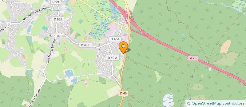 localisation de l'entreprise SCI DECENDRE JEAN  HASNON