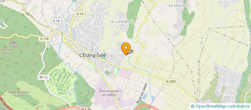 localisation de l'entreprise SCI DECENEUX  L'ETANG-SALE