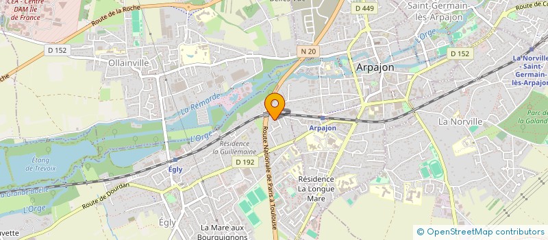 localisation de l'entreprise SCI DECERLE  EGLY