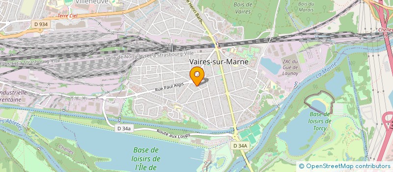 localisation de l'entreprise SCI DECET  VAIRES-SUR-MARNE