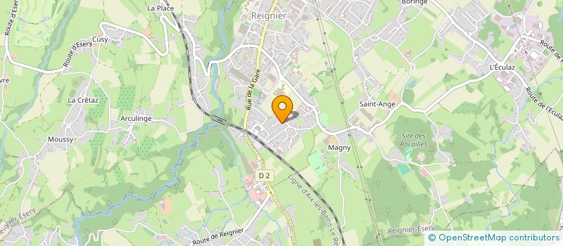 localisation de l'entreprise SCI DECHAMBOUX-HENRY  REIGNIER-ESERY