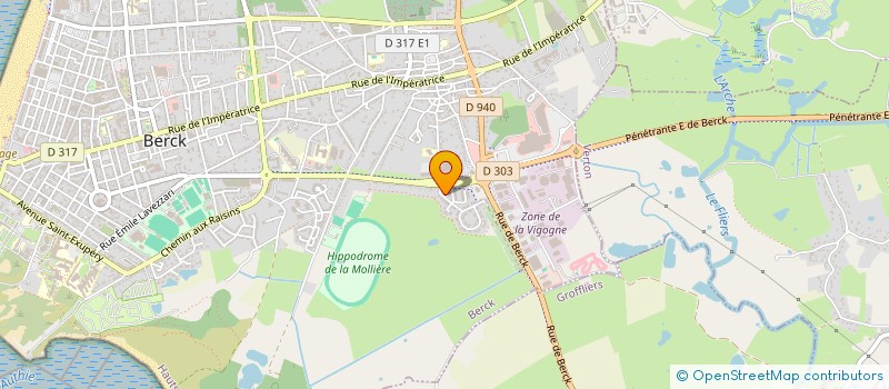 localisation de l'entreprise SCI DECHIR  RANG-DU-FLIERS