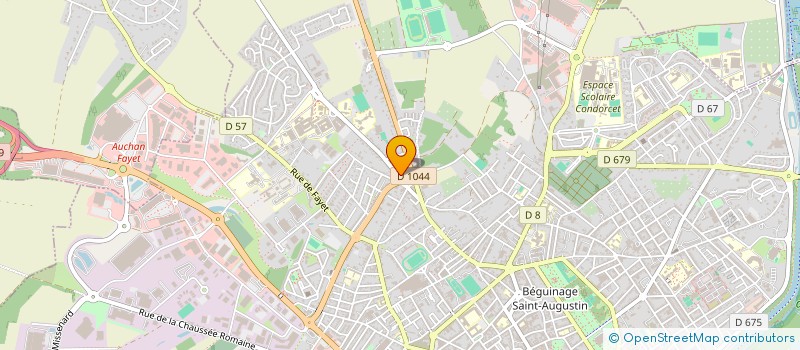 localisation de l'entreprise SCI DECHRYS à SAINT-QUENTIN