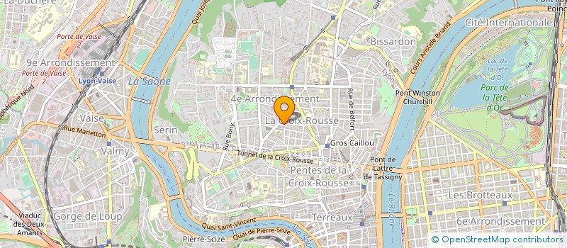 localisation de l'entreprise SCI DECIDA  LYON