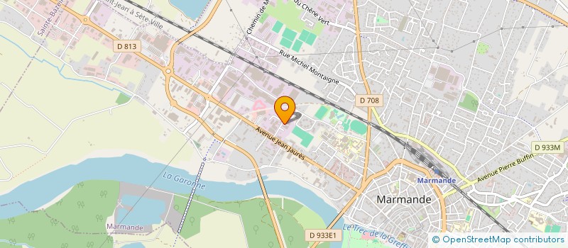 localisation de l'entreprise SCI DECLAURENT  MARMANDE