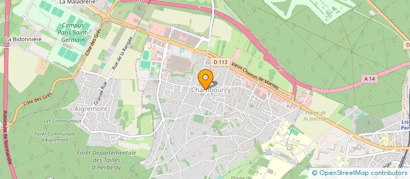 localisation de l'entreprise SCI DECLIC  AIGREMONT