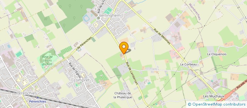 localisation de l'entreprise SCI DECO  VERLINGHEM