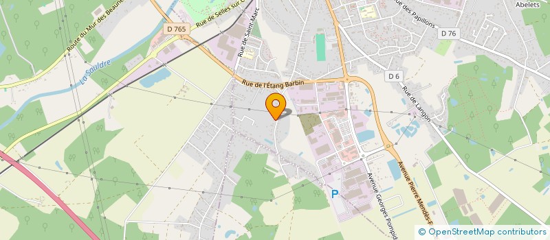 localisation de l'entreprise SCI DECO  ROMORANTIN-LANTHENAY