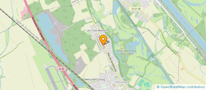 localisation de l'entreprise SCI DECOM  SAINT-LOUIS