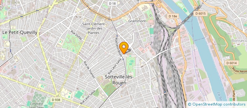 localisation de l'entreprise SCI DECONIHOUT  SOTTEVILLE-LES-ROUEN