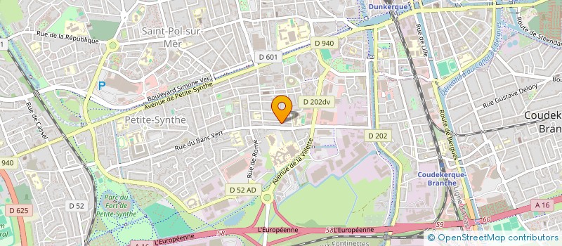 localisation de l'entreprise SCI DECOOPMAN MANGEOT à DUNKERQUE