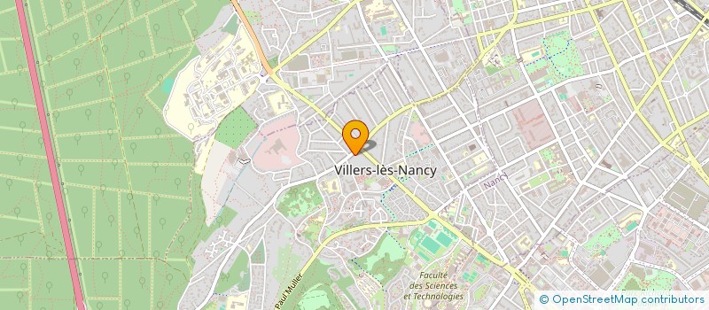 localisation de l'entreprise SCI DECORBALANCHE à VILLERS-LES-NANCY