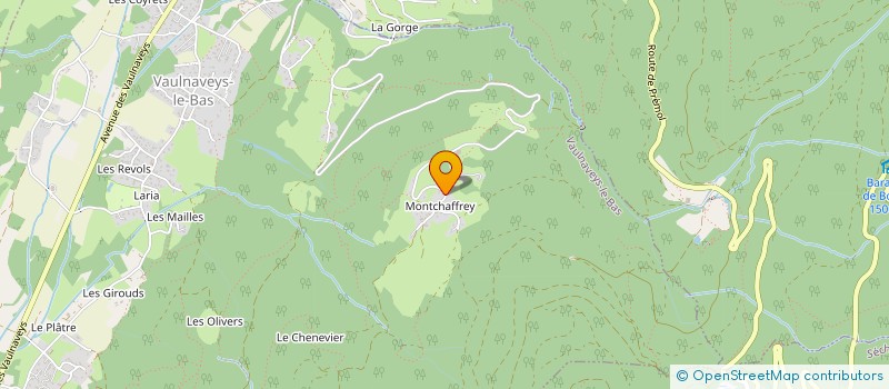 localisation de l'entreprise SCI DECORITOISE  VAULNAVEYS-LE-BAS