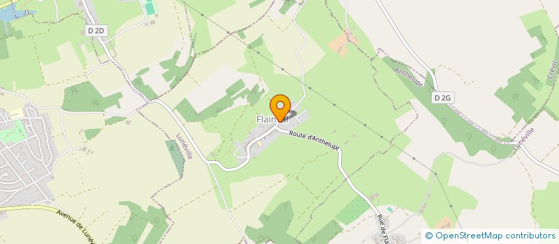 localisation de l'entreprise SCI DECOS  FLAINVAL