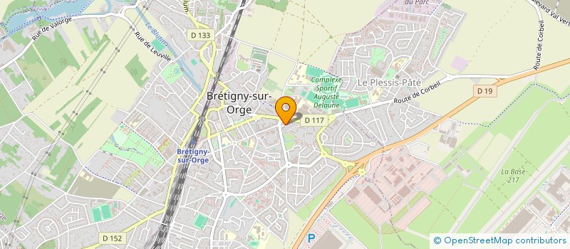localisation de l'entreprise SCI DECOSECH à BRETIGNY-SUR-ORGE