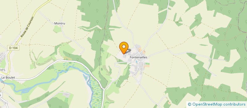 localisation de l'entreprise SCI DECOUX-HUTINEL  ANDRYES