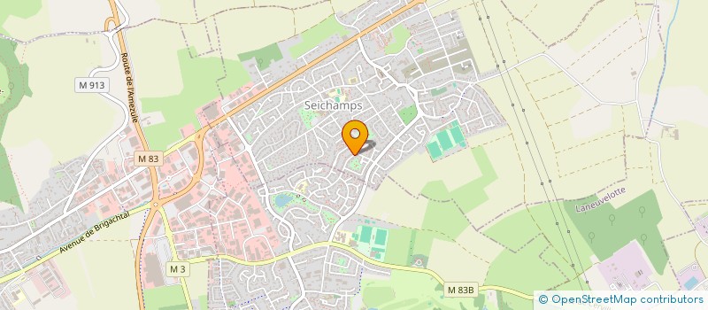 localisation de l'entreprise SCI DECQ  SEICHAMPS