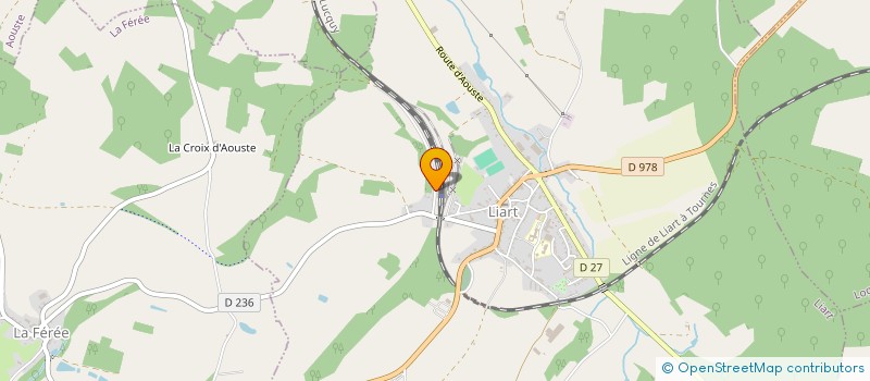 localisation de l'entreprise SCI DECQ  LIART