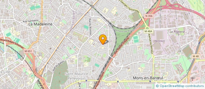 localisation de l'entreprise SCI DECROIX à LILLE