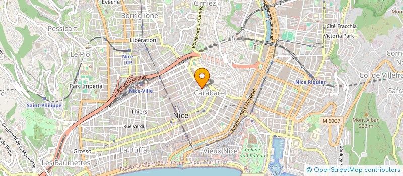 localisation de l'entreprise SCI DEDALE à NICE