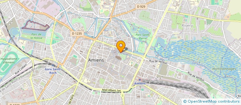 localisation de l'entreprise SCI DEDALE à AMIENS