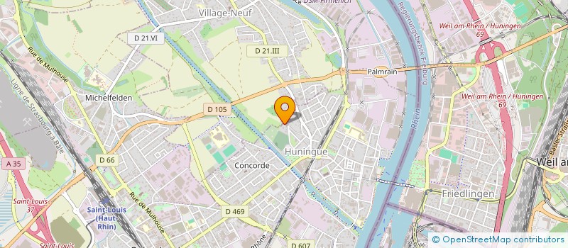 localisation de l'entreprise SCI DEDE  VILLAGE-NEUF