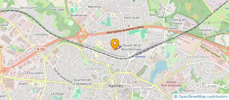 localisation de l'entreprise SCI DEDOFIN à VANNES