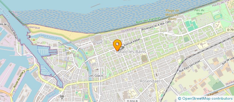 localisation de l'entreprise SCI DEDRICQ à DUNKERQUE