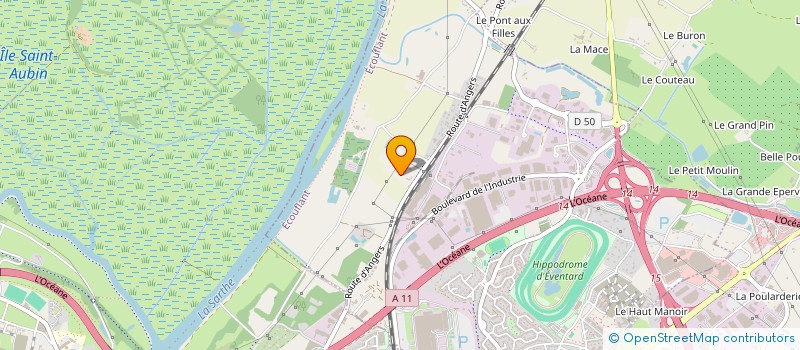 localisation de l'entreprise SCI DEE  ECOUFLANT