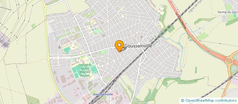 localisation de l'entreprise SCI DEEP à GOUSSAINVILLE