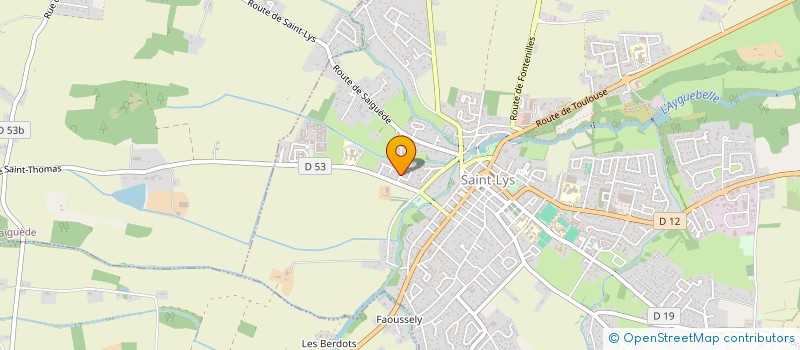 localisation de l'entreprise SCI DEESSE  SAINT-LYS