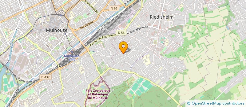 localisation de l'entreprise SCI DEESSE  RIEDISHEIM