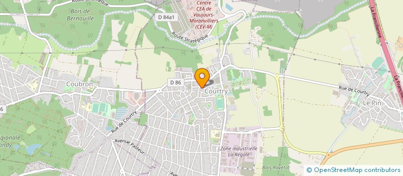 localisation de l'entreprise SCI DEESSE à COURTRY