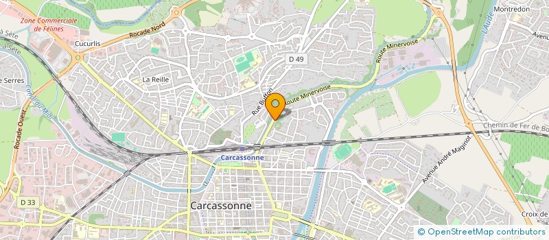 localisation de l'entreprise SCI DEFAURA à CARCASSONNE