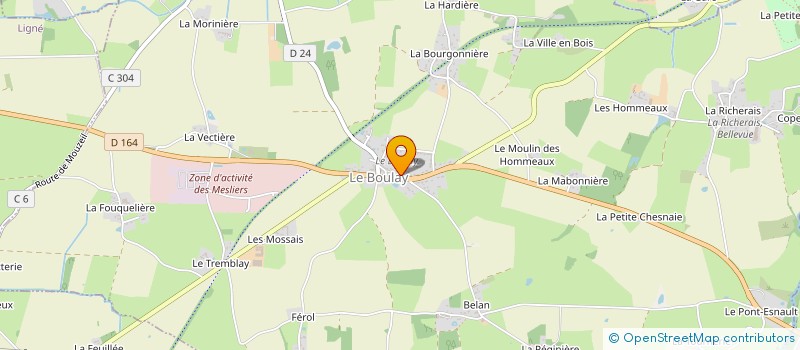 localisation de l'entreprise SCI DEFAY  MOUZEIL